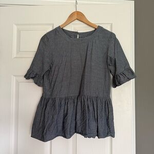 Chambray LaRoque Betty B Top
